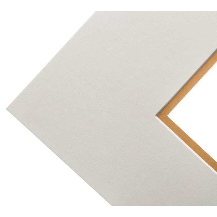 Cream & Gold Double PreCut Mat 11" x 14" Hobby Lobby 873760